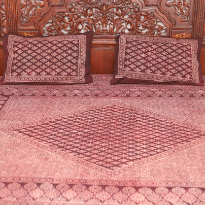 Natural Dye Double Bedsheet