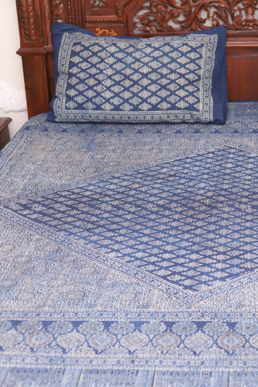 Natural Dye Double Bedsheet