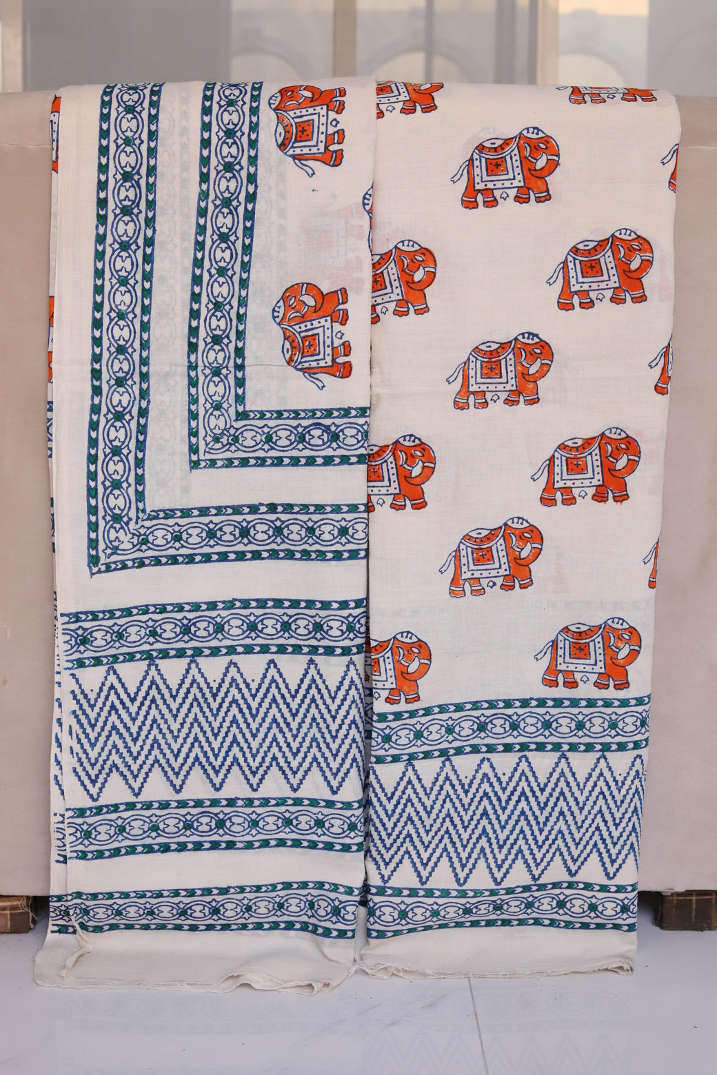 Elephant Color Print