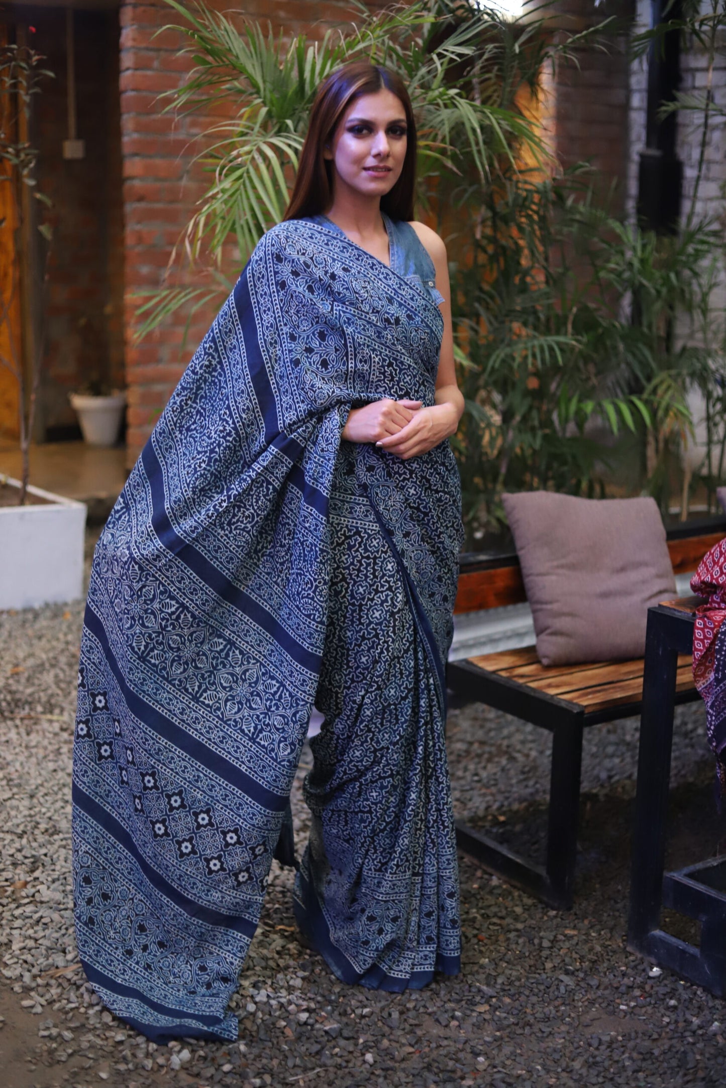 Kakkar Blue Sarees